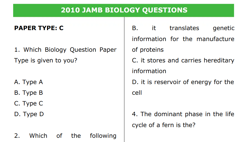 You can do this by practising with previous UTME questions through an approved JAMB CBT app or an updated software that contains recent past questions.